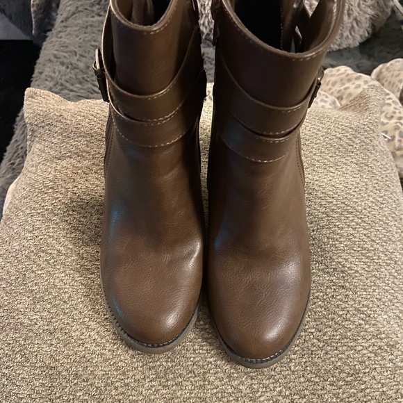 🔸 George 🔸 brown heeled booties - Picture 8 of 8